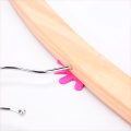 High quality lovely boutique hangers baby cloth hangers wooden kids hangr clothes store display